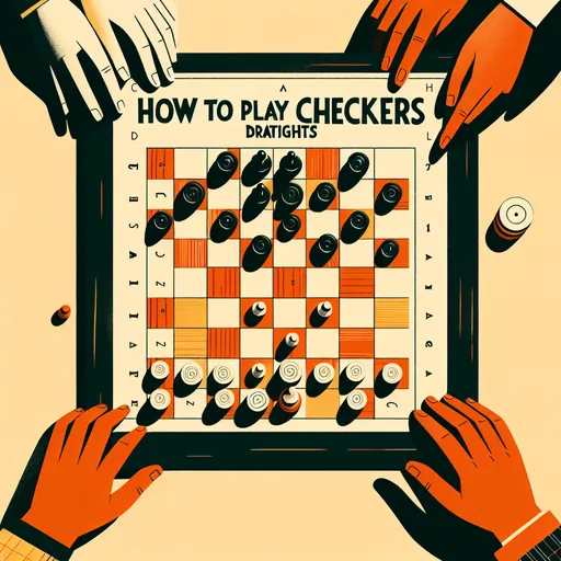 How To Play Checkers Draughts